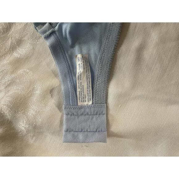 Blue 38D wireless bra - Picture 4 of 8